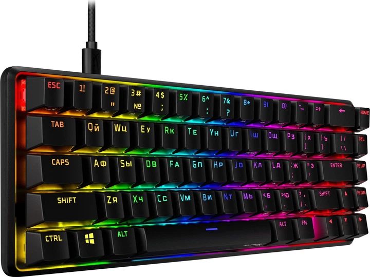 Клавиатура HyperX Alloy Origins 65 Aqua Switch (56R64AA) [79332