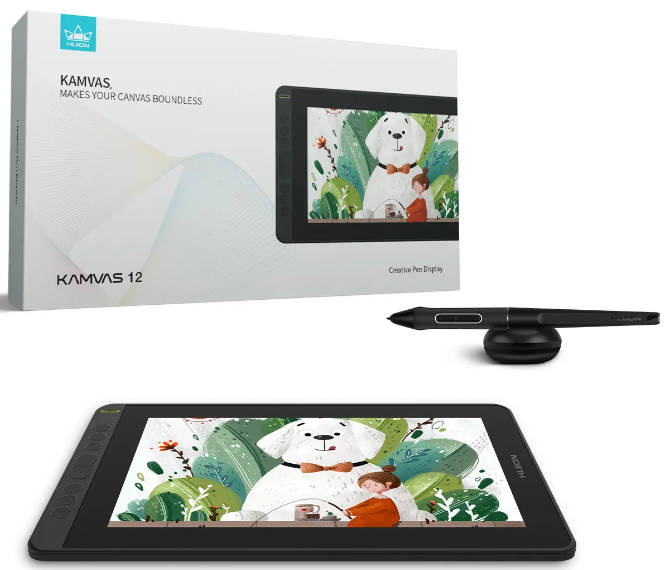 Графический монитор Huion Kamvas 12 (GS1161) Orange [78928] - изображение 6