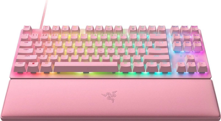 Клавиатура Razer Huntsman V2 Tenkeyless Red Switch Quartz (RZ03-03942000-R3M1) [78710] - изображение 2