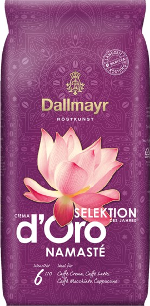Купить Кофе в зернах Dallmayr d`Oro Namaste, 1кг – ROZETKA. Выгодная ...