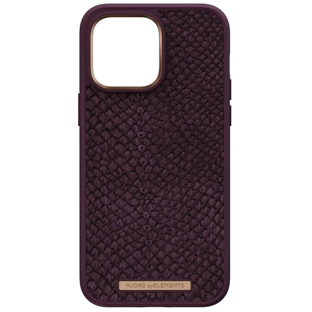 Чехол Njord Salmon Leather MagSafe Case Rust for iPhone 14 Pro (NA43SL03) - изображение 3