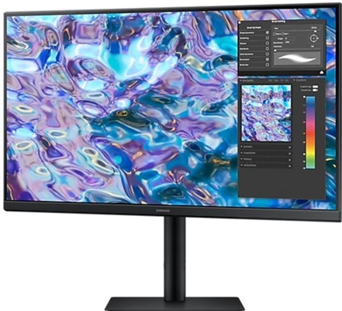 Монітор 27" Samsung LS27B610EQUXEN - зображення 3