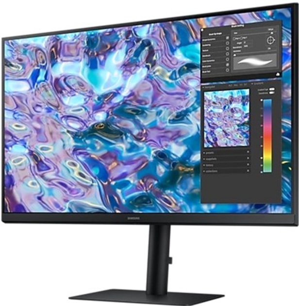 Монітор 27" Samsung LS27B610EQUXEN - зображення 4