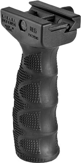 Рукоятка передня Fab Defense гумова Чорна (REGB) - зображення 1