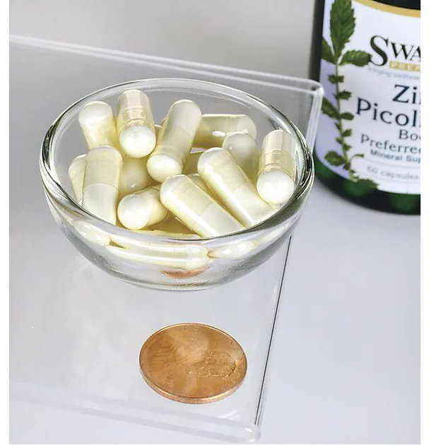 Swanson Cynk Pikolinian 22 mg 60 kapsułek (SW1113) - obraz 2