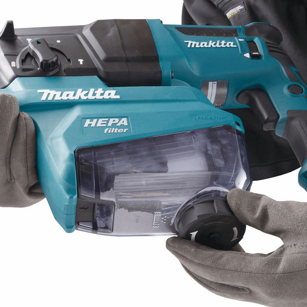 Перфоратор сетевой с системой пылеудаления Makita HR2652 (800 Вт, 2.4 Дж, SDS-PLUS) - изображение 7