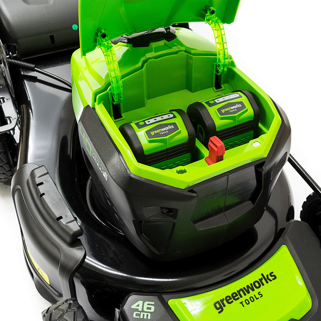 Газонокосарка акумуляторна Greenworks GD40LM46SPK4x з АКБ 4 Ah та ЗП - зображення 2