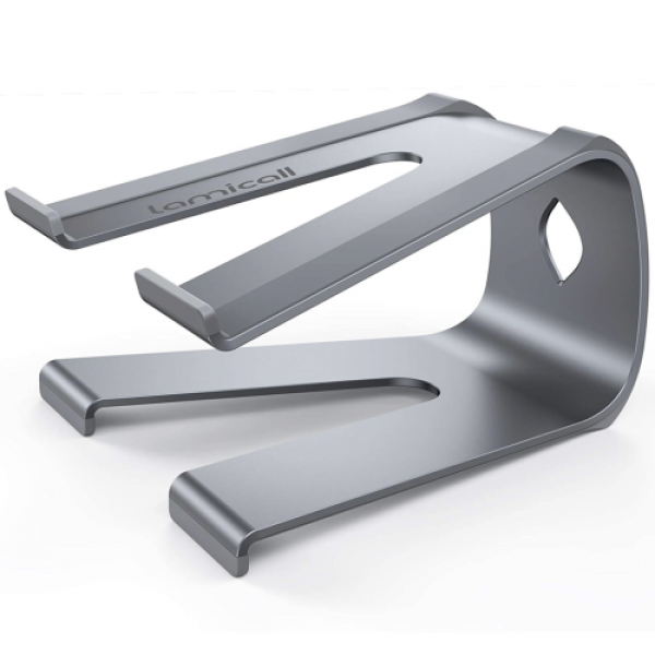 Блок живлення Lamicall Ergonomic Aluminum Laptop Stand Gray (LN01) - Фото 1 Блок живлення Lamicall Ergonomic Aluminum Laptop Stand Gray (LN01) - зображення 1
