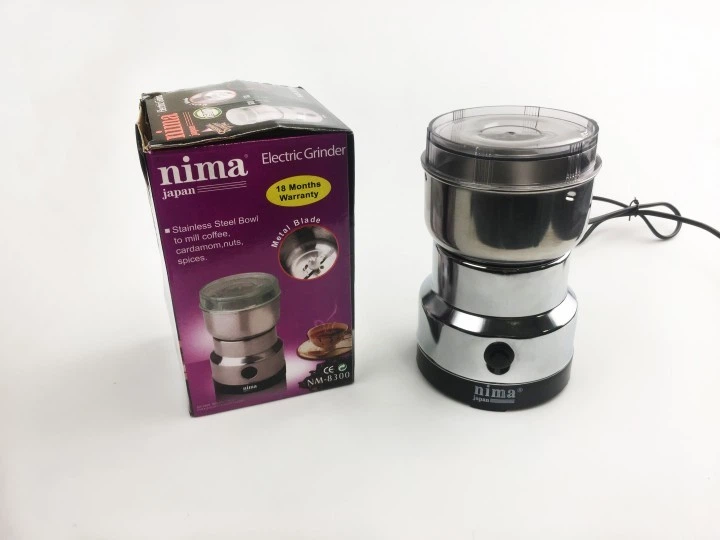 Кофемолка роторная измельчитель NIMA 8300 Серая - изображение 4