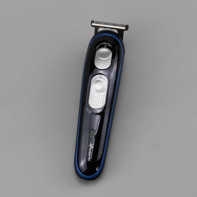 Машинки для стрижки волос и бороды 3в1 бритва триммер Gemei GM-587 Pro Черный + Щеточка для чистки - изображение 3