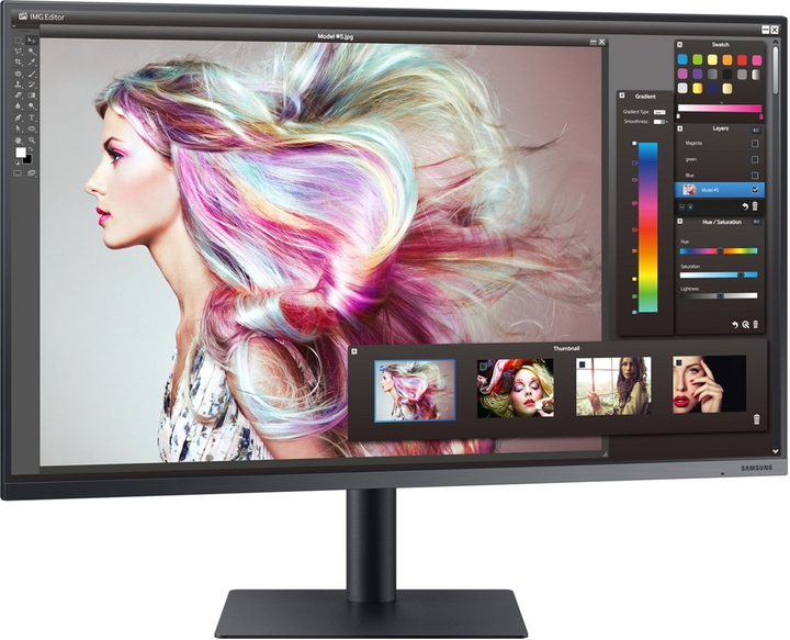 Monitor 31.5" Samsung LF32TU870VRXEN - obraz 8
