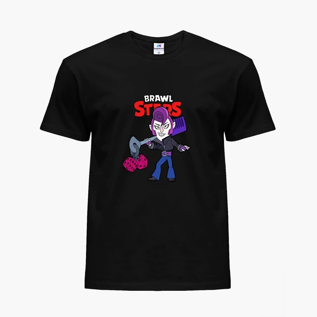 Детская футболка Бравл Старс Мортис (Brawl Stars Mortis) (25186-1012) 122-128 см Хлопок Черный - Фото 4 Детская футболка Бравл Старс Мортис (Brawl Stars Mortis) (25186-1012) 122-128 см Хлопок Черный - изображение 4