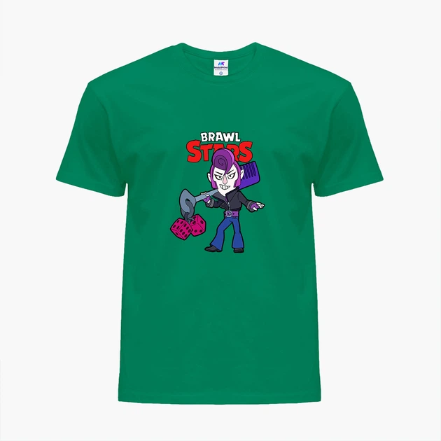Детская футболка Бравл Старс Мортис (Brawl Stars Mortis) (25186-1012) 146-152 см Хлопок Зеленый - Фото 4 Детская футболка Бравл Старс Мортис (Brawl Stars Mortis) (25186-1012) 146-152 см Хлопок Зеленый - изображение 4
