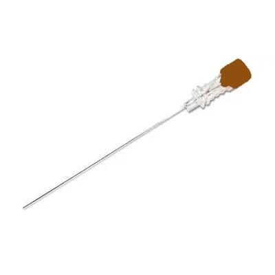 Игла для спинальной анестезии ALEXPHARM (тип Квинке) 26 G (0,55*88 мм) коричневая - изображение 1