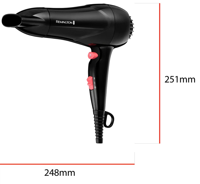 Suszar do włosów Remington D2000 MyStylist (AGD-SUS--0000052) - obraz 6