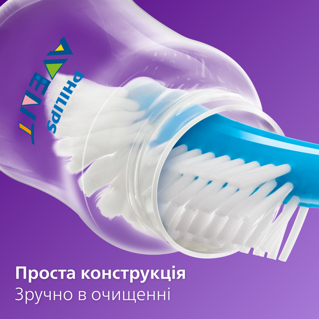 Соска силиконовая Philips AVENT Анти-Коллик, быстрый поток, от 6 мес. 2 шт (SCY764/02) - изображение 6
