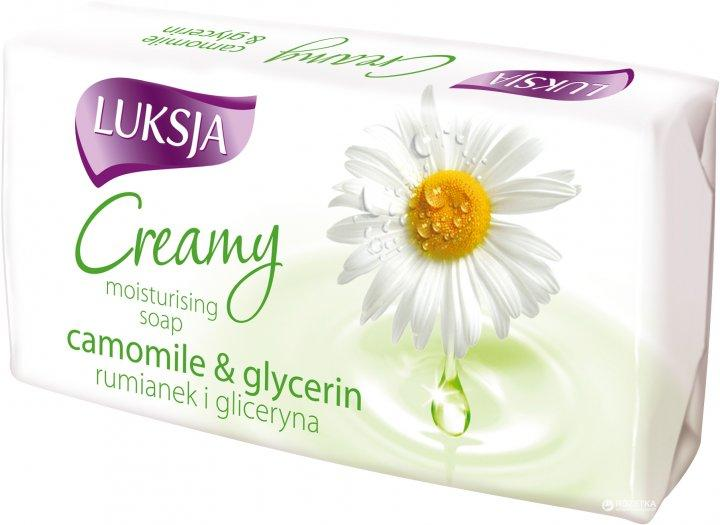 Твердое крем-мыло Luksja Creamy Camomile & Glycerin 90 г от продавца ...