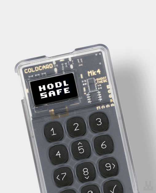 Крипто-гаманець Coinkite Coldcard MK4 - зображення 2