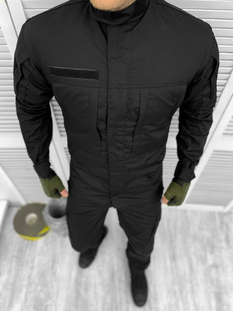 Тактичний костюм Ріпстоп армійський Black XXL - зображення 2