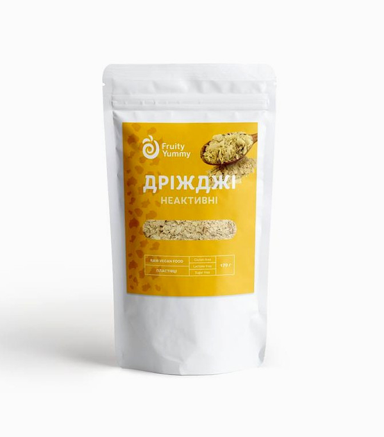 Пищевые дрожжи неактивные, 100г, Fruity Yummy от продавца: БЕЗЛИШНЕГО ...