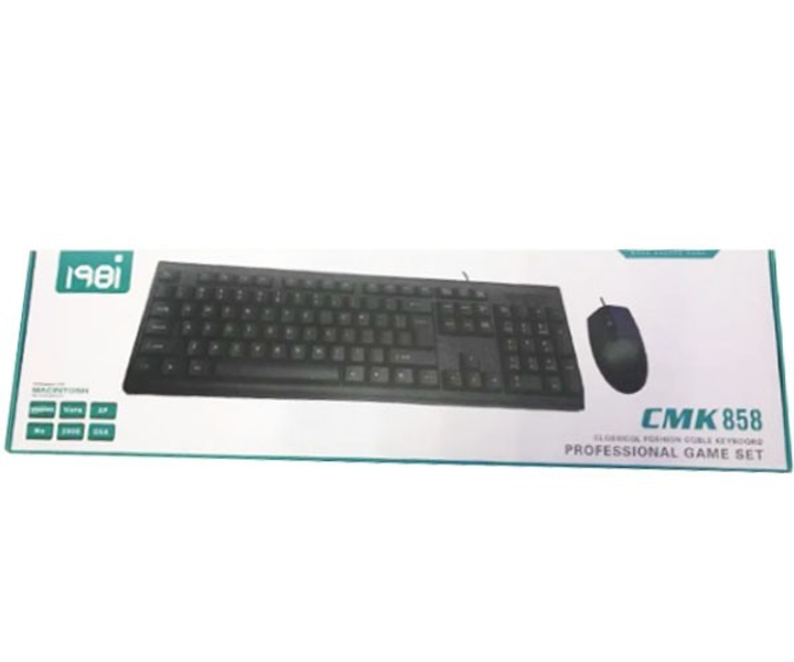 Комплект проводные клавиатура + мышка USB PC CMK-858 - изображение 3