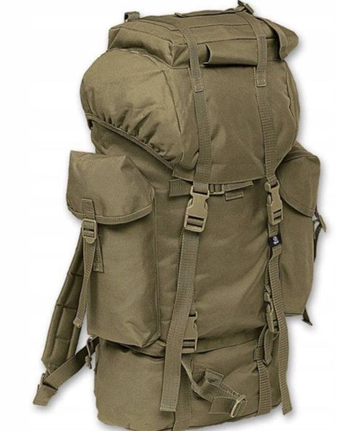 Рюкзак сумка Brandit Combat 65 л оливковий - зображення 1