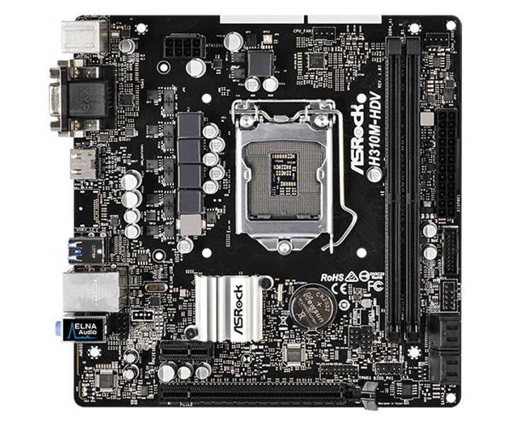 Материнская плата ASRock H310M-HDV LGA 1151v2 (H310M-HDV) Б/У – фото ...