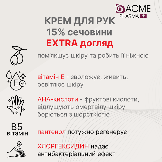 Крем для рук Acme Pharma 90 мл (4823115500748) - изображение 6