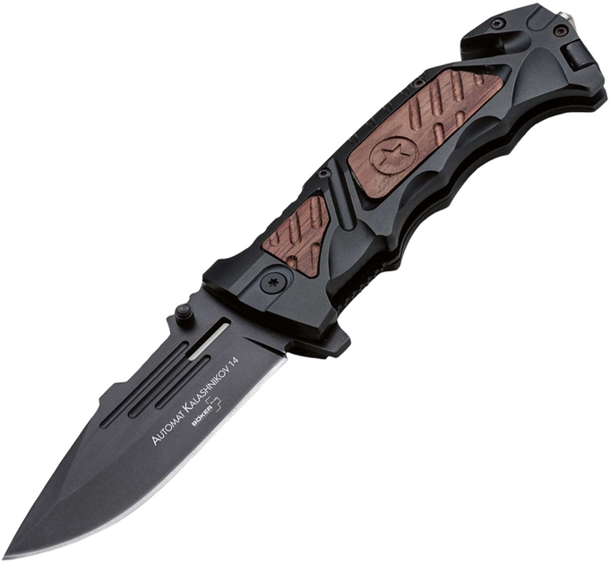 Нож Boker Plus AK-14 Blade Черный (23730632) - изображение 1