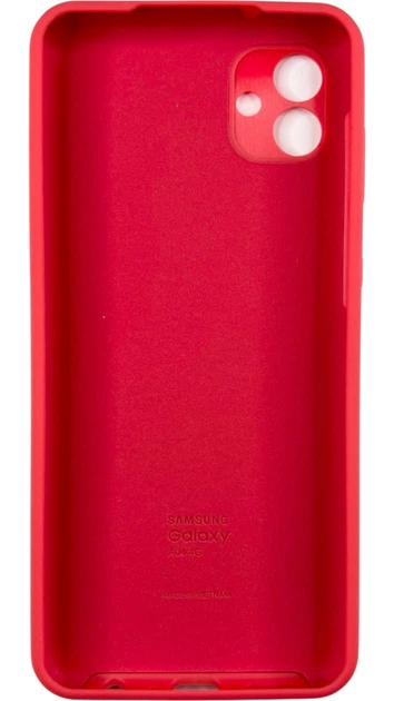 Чохол Soft Case на Samsung Galaxy A04 red - Фото 2 Чохол Soft Case на Samsung Galaxy A04 red - зображення 2