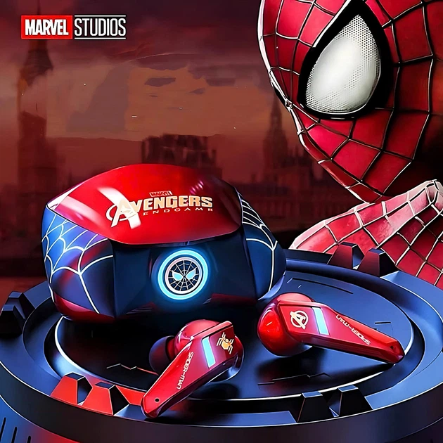 Беспроводные вакуумные геймерские Bluetooth наушники MARVEL