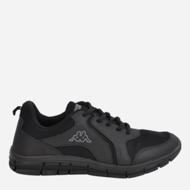 Buty sportowe z siatką męskie na platformie do kostki Kappa Logo Silje 37157SW-A18 42 26.5 cm Czarne (8058182513643) - obraz 1