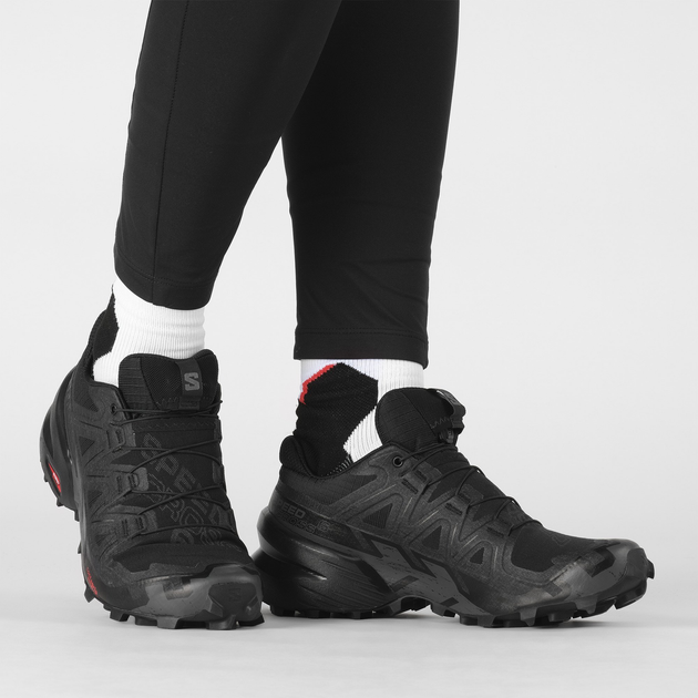 Buty do biegania damskie Salomon Speedcross 6 L41742800 40 (8US) 25 cm Czarne (195751067416) - obraz 8
