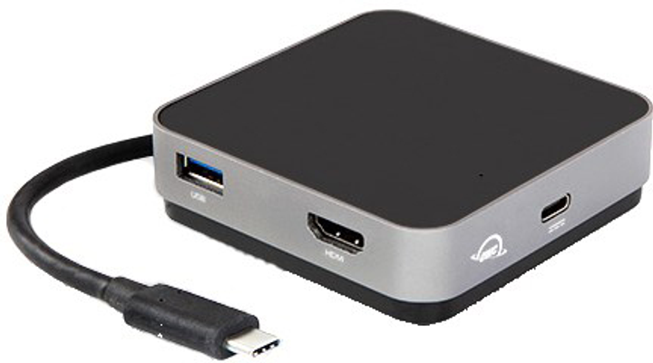 Док-станція OWC USB-C Travel Space Gray (OWCTCDK5P2SG) - зображення 2