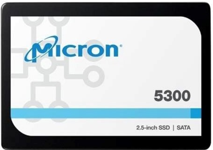 Dysk SSD Micron 5300 PRO 960 GB 2.5" SATAIII 3D NAND (TLC) (MTFDDAK960TDS-1AW1ZABYYR) - obraz 1