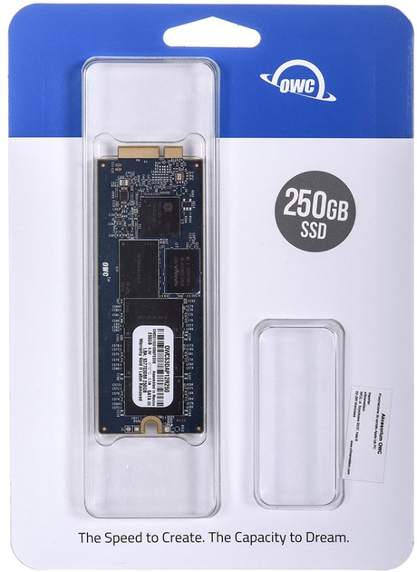 Dysk SSD OWC Aura PRO 250 GB M.2 SATAIII 3D NAND (TLC) (OWCS3DAP12R250) - obraz 1