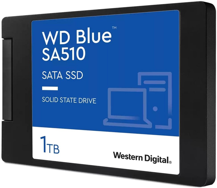 Dysk SSD Western Digital Blue 1 TB 2.5" SATAIII TLC 3D (WDS100T3B0A) - obraz 2