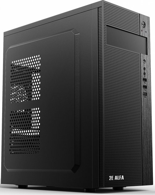 Корпус 2E Alfa, Black (2E-E185-400) - зображення 1