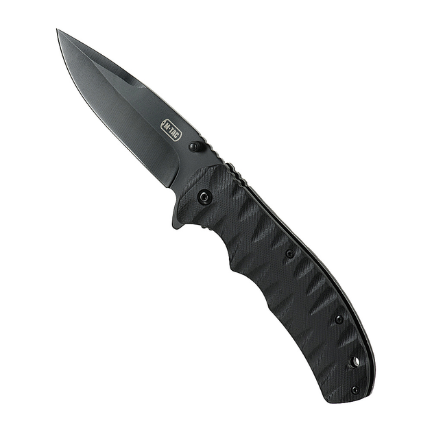 Ніж складаний армійський тактичний M-Tac Type 4 Black (SK-N1308S) - зображення 4