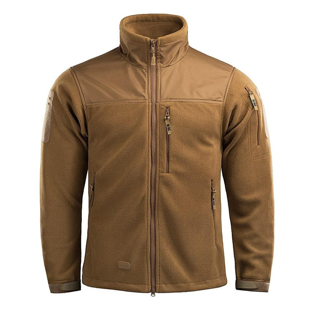 Тактична куртка флісова військова M-Tac Alpha Microfleece Gen.II Coyote Brown койот M TR_1191-1 - зображення 1