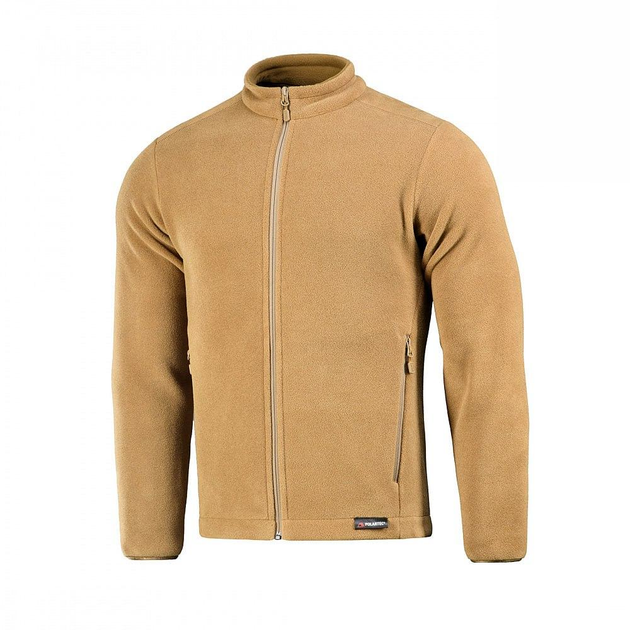 Кофта армейская тактическая M-Tac Fleece Polartec Army Coyote койот Fleece S (OPT-28981) - изображение 1