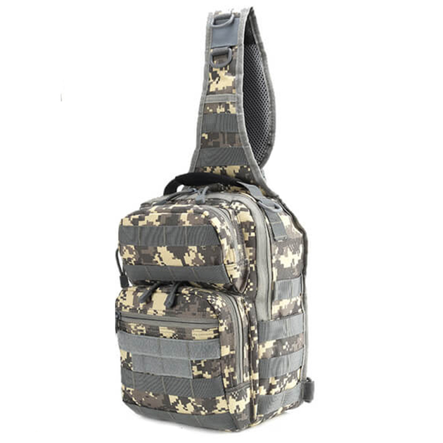 Сумка тактична через плече Smartex 3P Tactical 12 ST-102 acu camouflage - зображення 2