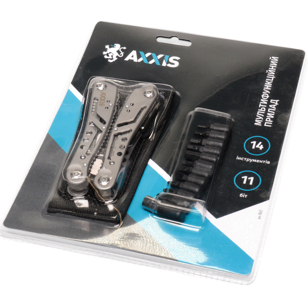 Мультитул 25 в 1м (плоскогубцы) AXXIS для рыбалки, пикника - Фото 2 Мультитул 25 в 1м (плоскогубцы) AXXIS для рыбалки, пикника - изображение 2