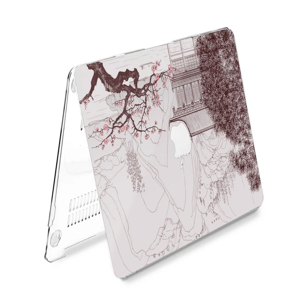 Чехол пластиковый для Apple MacBook Neo 13 (A18 Pro) 2026 (Японское искусство) A3404 макбук нэо 13" inch - изображение 5