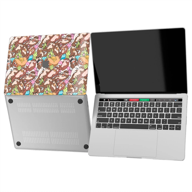 Чехол пластиковый для Apple MacBook Neo 13 (A18 Pro) 2026 (Очаровательные выдры 6) A3404 макбук нэо 13" inch - Фото 2 Чехол пластиковый для Apple MacBook Neo 13 (A18 Pro) 2026 (Очаровательные выдры 6) A3404 макбук нэо 13" inch - изображение 2