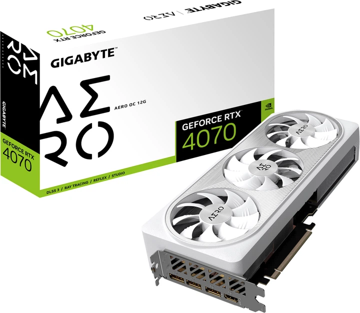 あ*き様 HP GeForce RTX4070 Відеокарта Gigabyte PCI-Ex GeForce RTX 4070 WINDFORCE 2X OC V2 12G