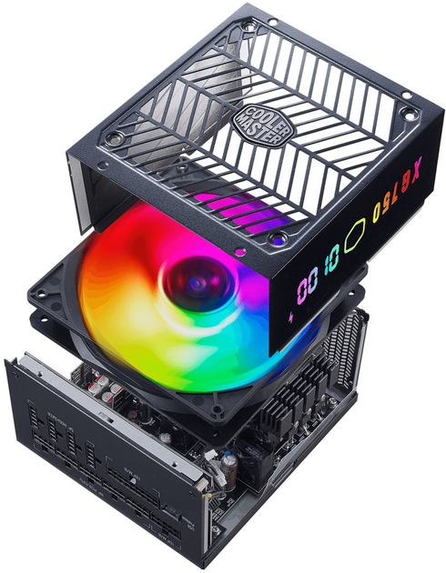 Zasilacz Cooler Master XG750 750 W 24-pin ATX ATX Czarny (MPG-7501-AFBAP-XEU) - obraz 4