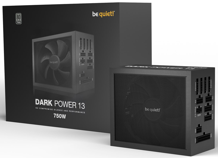 Zasilacz be quiet! BN333 Dark Power 13 750W 20+4 pin ATX Czarny (4260052189382) - obraz 5