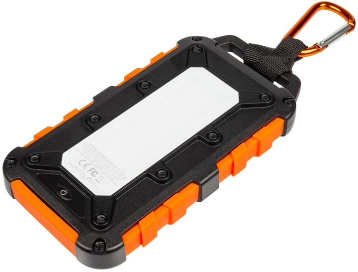 Powerbank solarny Xtorm XXR104 10000 mAh IPX4 Black/Orange - obraz 7