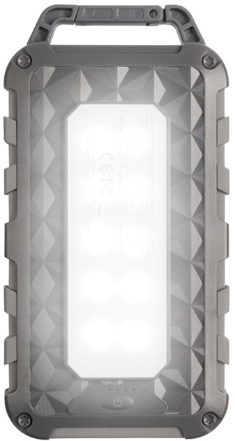 УМБ Xtorm Fuel XFS405 10000 mAh Solar IPX4 Gray - зображення 3